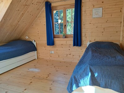 Holiday room Ferienhaus, Dusche und Bad, WC, waldseitig - Outdoor photo 32