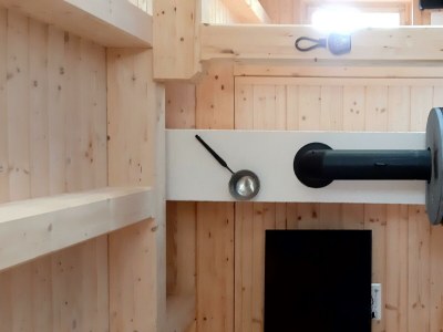 Holiday room Ferienhaus, Dusche und Bad, WC, waldseitig - Outdoor photo 50