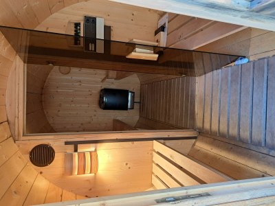 Holiday room Ferienhaus, Dusche und Bad, WC, waldseitig - Outdoor photo 54