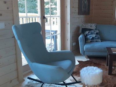 Holiday room Ferienhaus, Dusche und Bad, WC, waldseitig - Features photo 61