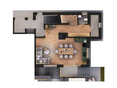 Apartment Ferienhaus/3 Schlafräume/ Dusche, WC - Outdoor photo 31