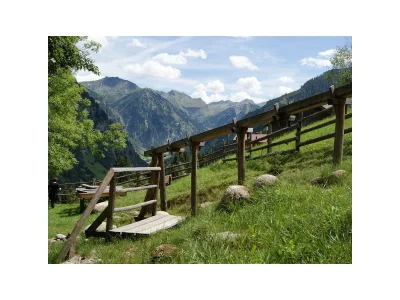 Apartment Ferienwohnung "Kreuzkogel" im Bio-Blockhaus - Outdoor photo 7