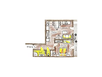 Apartment Wohnung 55 m² (ab 2 Nächte) - Features photo 45