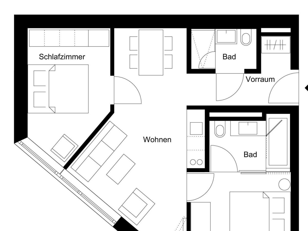 Apartment Warths!Ap 4er