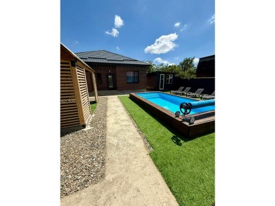 Villa with sauna and heated pool in Friedland - Villa