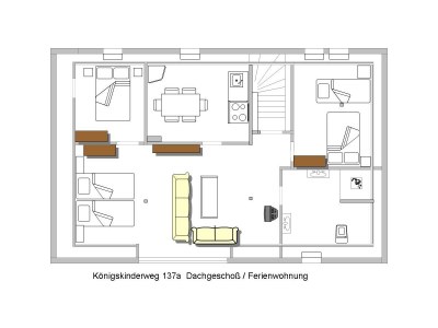 Holiday apartment Petersen three rooms for up to seven (nine) people - Features photo 18