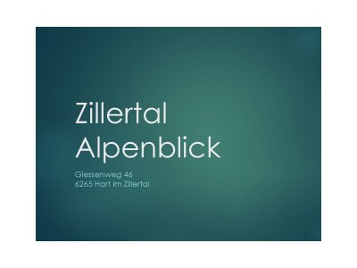 Apartment Zillertal Alpenblick - Outdoor photo 47