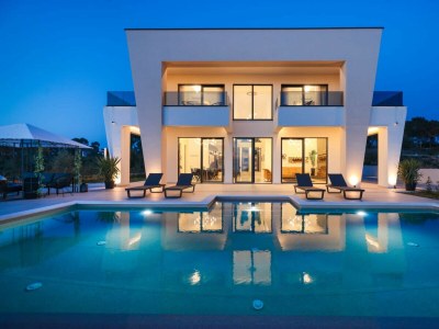 Villa Luxury Villa Odeona with panoramic seaview in Zadar - Villa