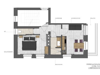 Apartment Ferienwohnung WEITSICHT - Outdoor photo 8