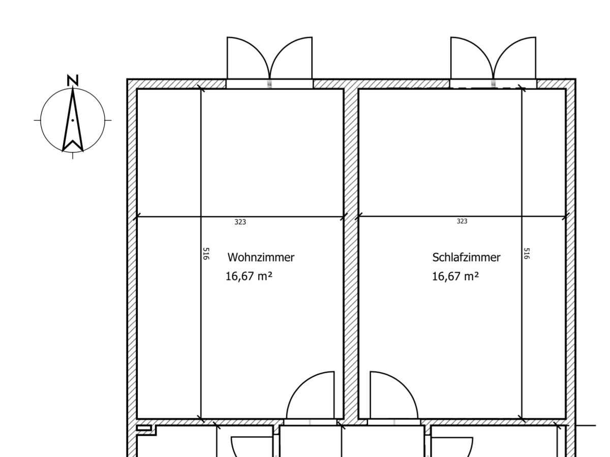 Apartment Apartment/1 Schlafraum/Bad, WC, TOP11