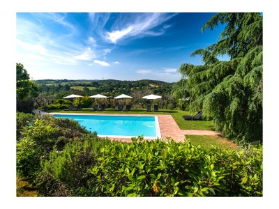 Holiday apartment 3-room holiday apartment on original vineyard with pool in Montaione - Holiday apartment