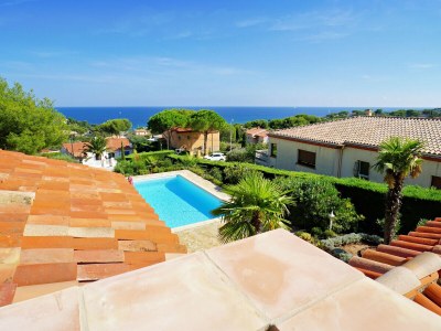 Villa with pool and fantastic sea view in Saint-Aygulf - Outdoor photo 8