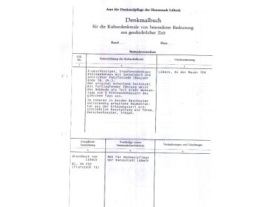 Holiday house Historical Monument: Historic "Balkenhäuschen" - Document photo 44