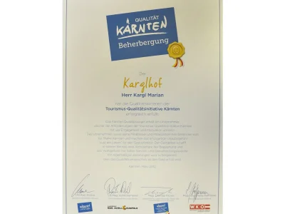 Apartment 1 am Faaker See - Karglhof - Südblick - Document photo 24