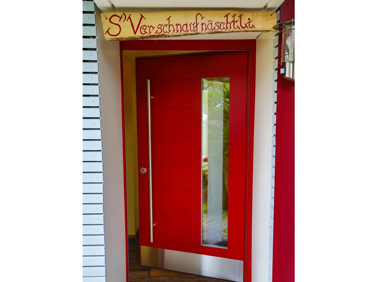 Holiday apartment S'Verschnaufnäschtli - Outdoor photo 2