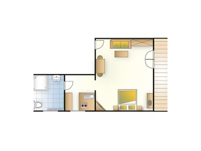 Holiday apartment Haus Gottstein Appartement/Fewo, Dusche, WC, Wohn-/Schlafraum Ferienwohnung Imne - Document photo 20